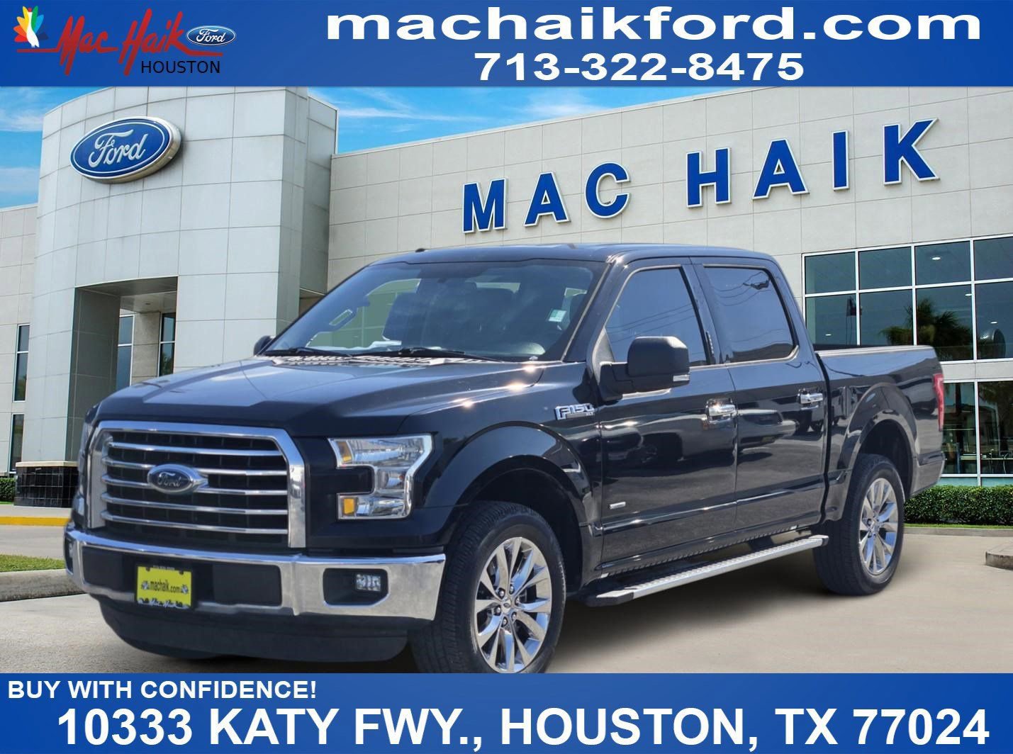 Used 2016 Ford F150 XLT w/ Equipment Group 302A Luxury RWD image 1