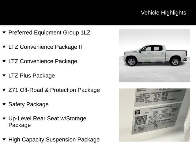 Certified 2024 Chevrolet Silverado 1500 LTZ AWD/4WD image 27