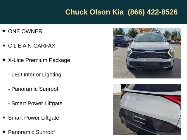 Certified 2024 Kia Sportage X-Line w/ X-Line Premium Package AWD/4WD image 5