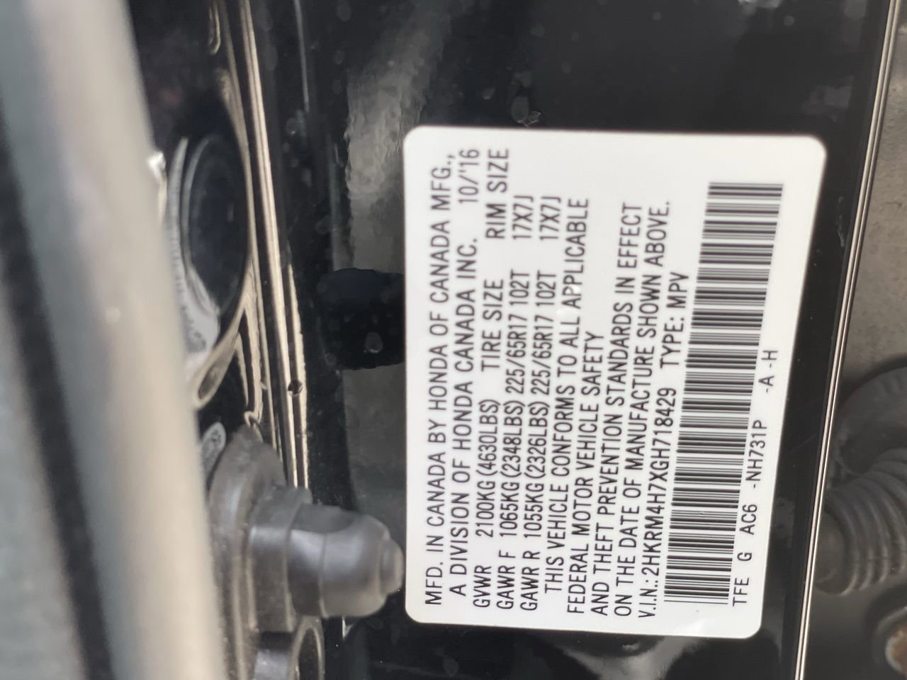 Used 2016 Honda CR-V EX-L image 23