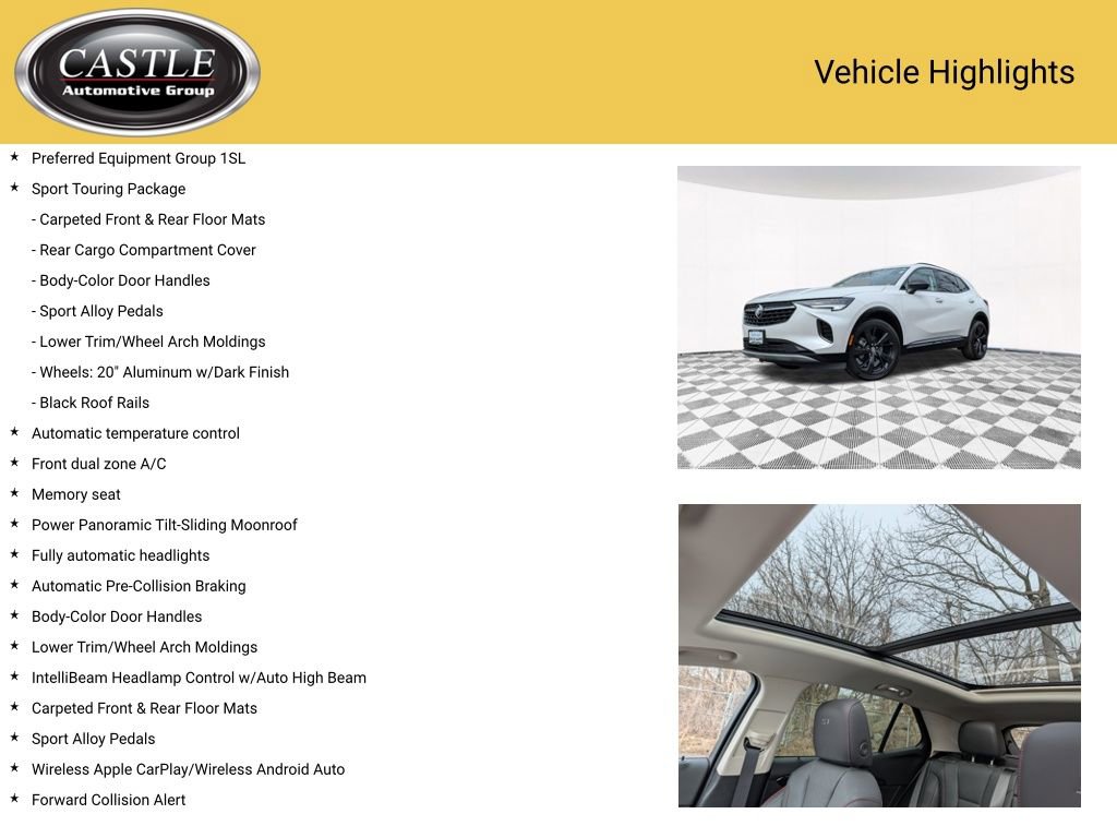 Used 2023 Buick Envision Essence w/ Sport Touring Package AWD/4WD image 4