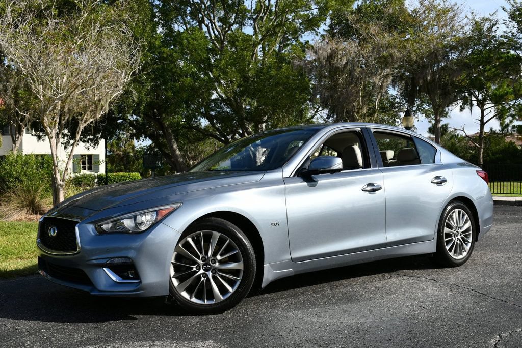 Used 2018 INFINITI Q50 Luxe w/ Sensory Package (Luxe) RWD image 21