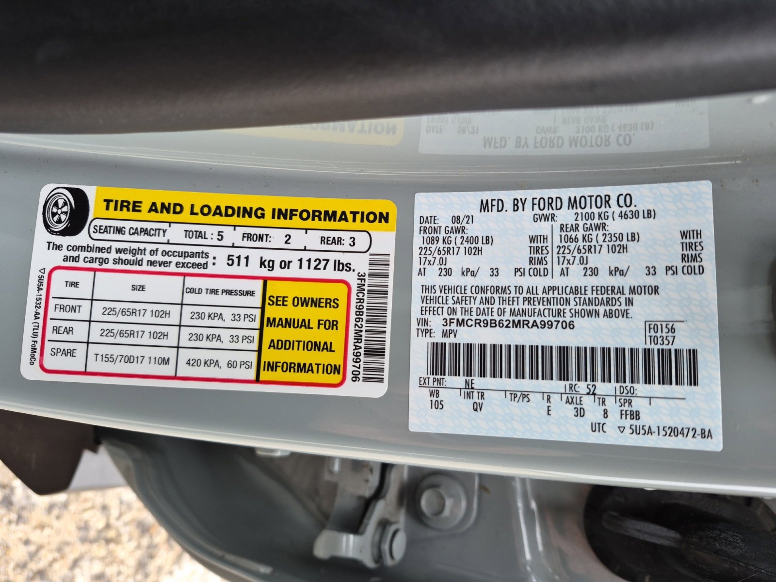 Used 2021 Ford Bronco Sport Big Bend image 25