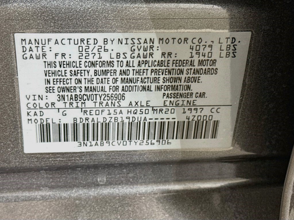 Used 2026 Nissan Sentra SV w/ Floor Mat Package FWD image 39