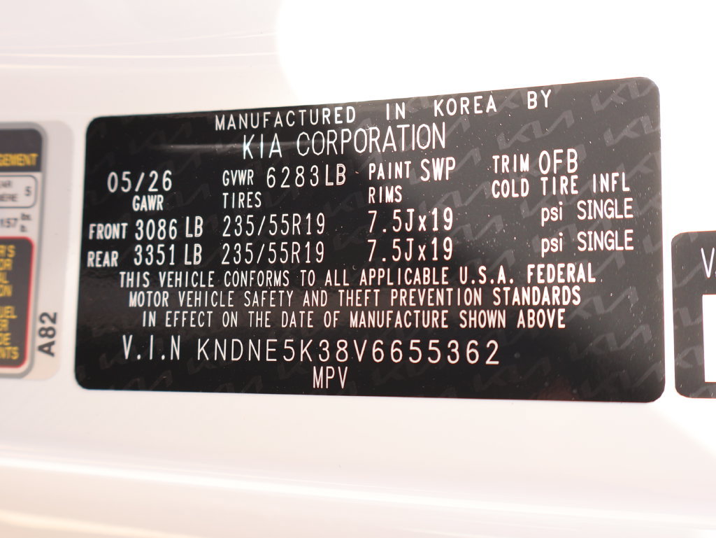 New 2027 Kia Carnival SX w/ Dark Edition Package FWD image 48