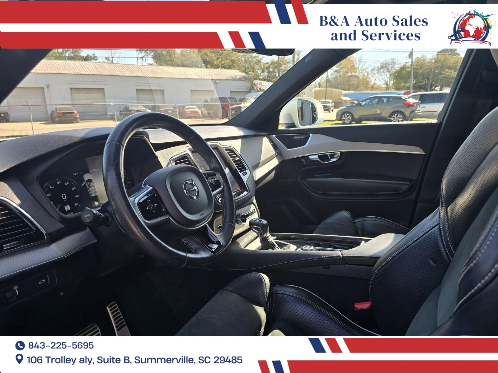 Used 2017 Volvo XC90 T6 R-Design w/ Vision Package AWD/4WD image 3