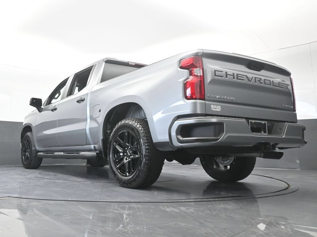 Used 2025 Chevrolet Silverado 1500 Custom w/ Turbomax Blackout Package RWD image 51