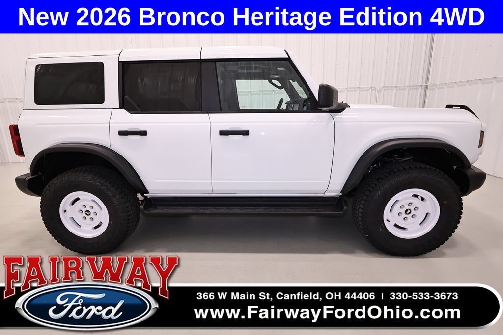 New 2026 Ford Bronco Heritage Edition