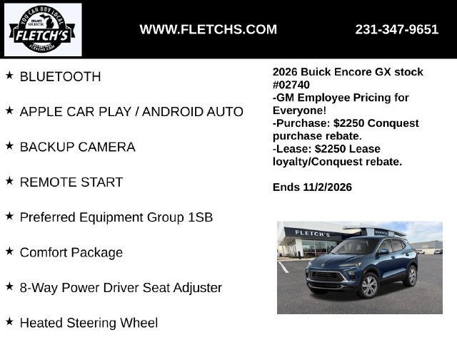New 2026 Buick Encore GX Preferred w/ Comfort Package AWD/4WD image 2