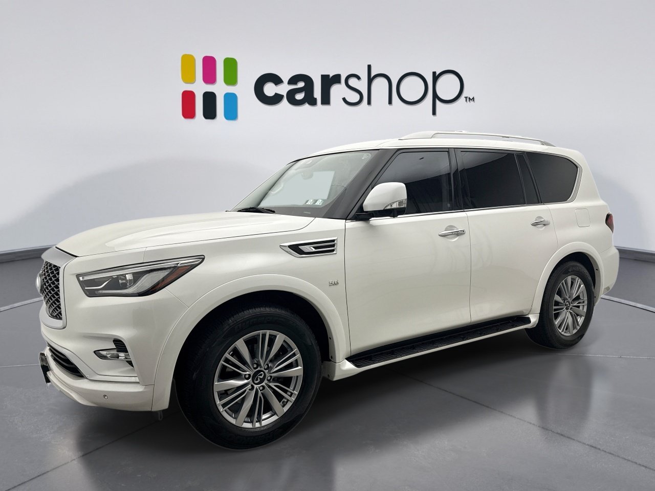 Used 2019 INFINITI QX80 Luxe w/ Cargo Package RWD image 1