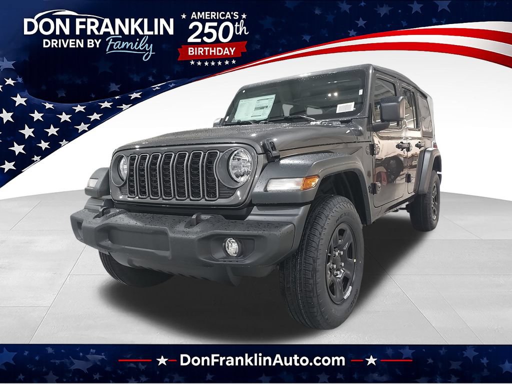 New 2026 Jeep Wrangler Unlimited Sport