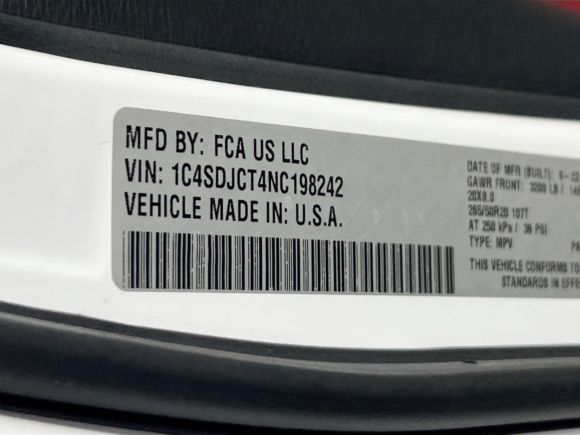 Used 2022 Dodge Durango R/T w/ Blacktop Package image 33