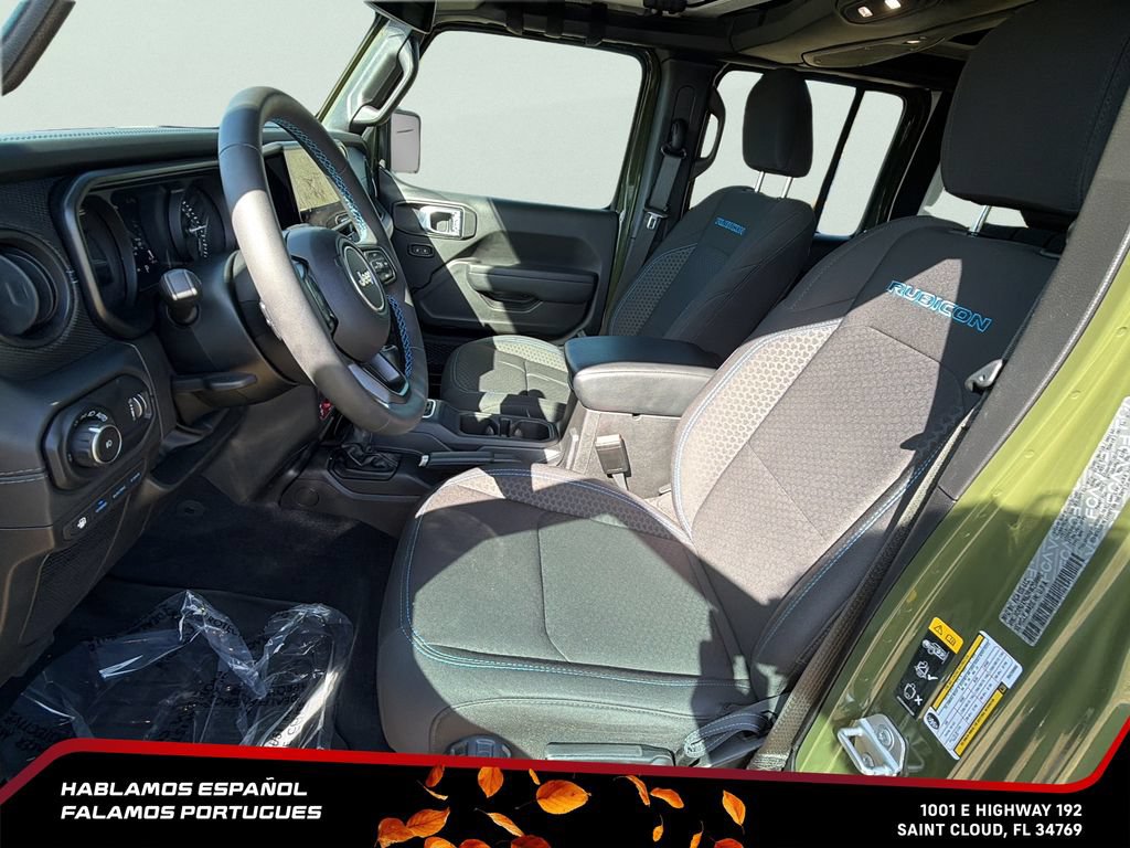 Used 2024 Jeep Wrangler Unlimited Rubicon 4xe w/ Technology Group AWD/4WD image 11