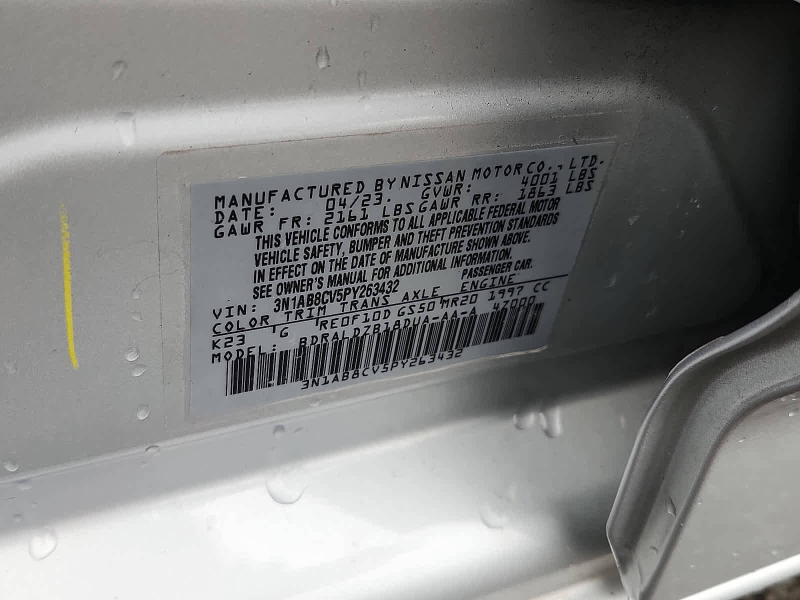 Used 2023 Nissan Sentra SV image 28