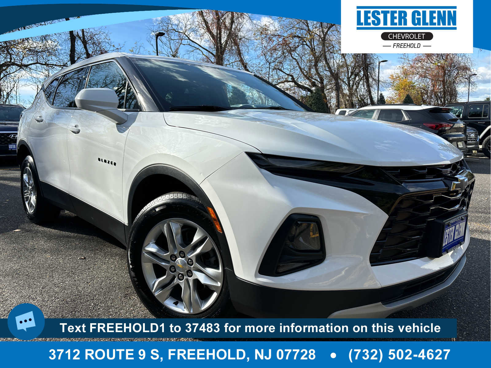 Certified 2021 Chevrolet Blazer LT w/ LPO, Black Accent Package