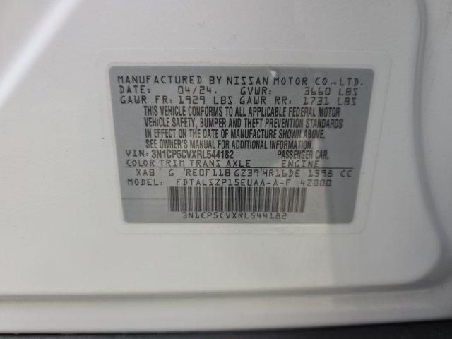 Used 2024 Nissan Kicks SV FWD image 33