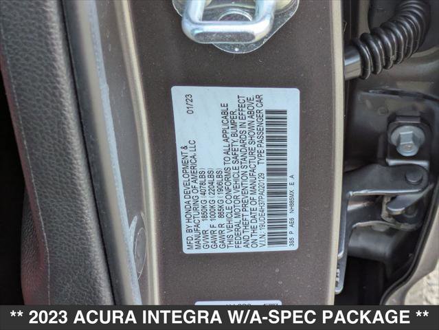 Used 2023 Acura Integra A-Spec FWD image 23