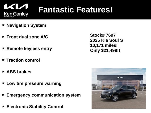 Certified 2025 Kia Soul S FWD image 2