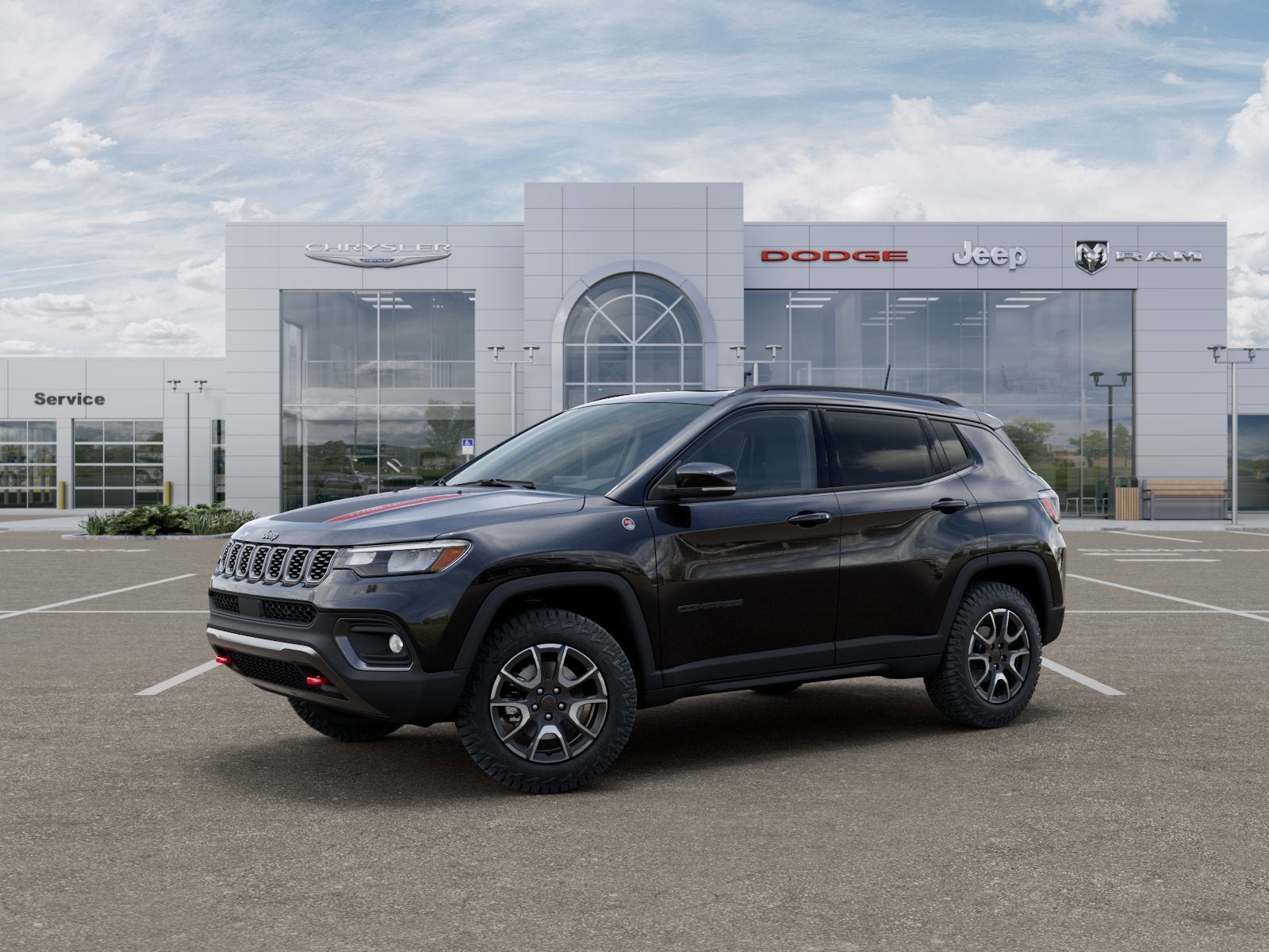New 2026 Jeep Compass Trailhawk w/ Sun, Sound & Navigation Group image 28