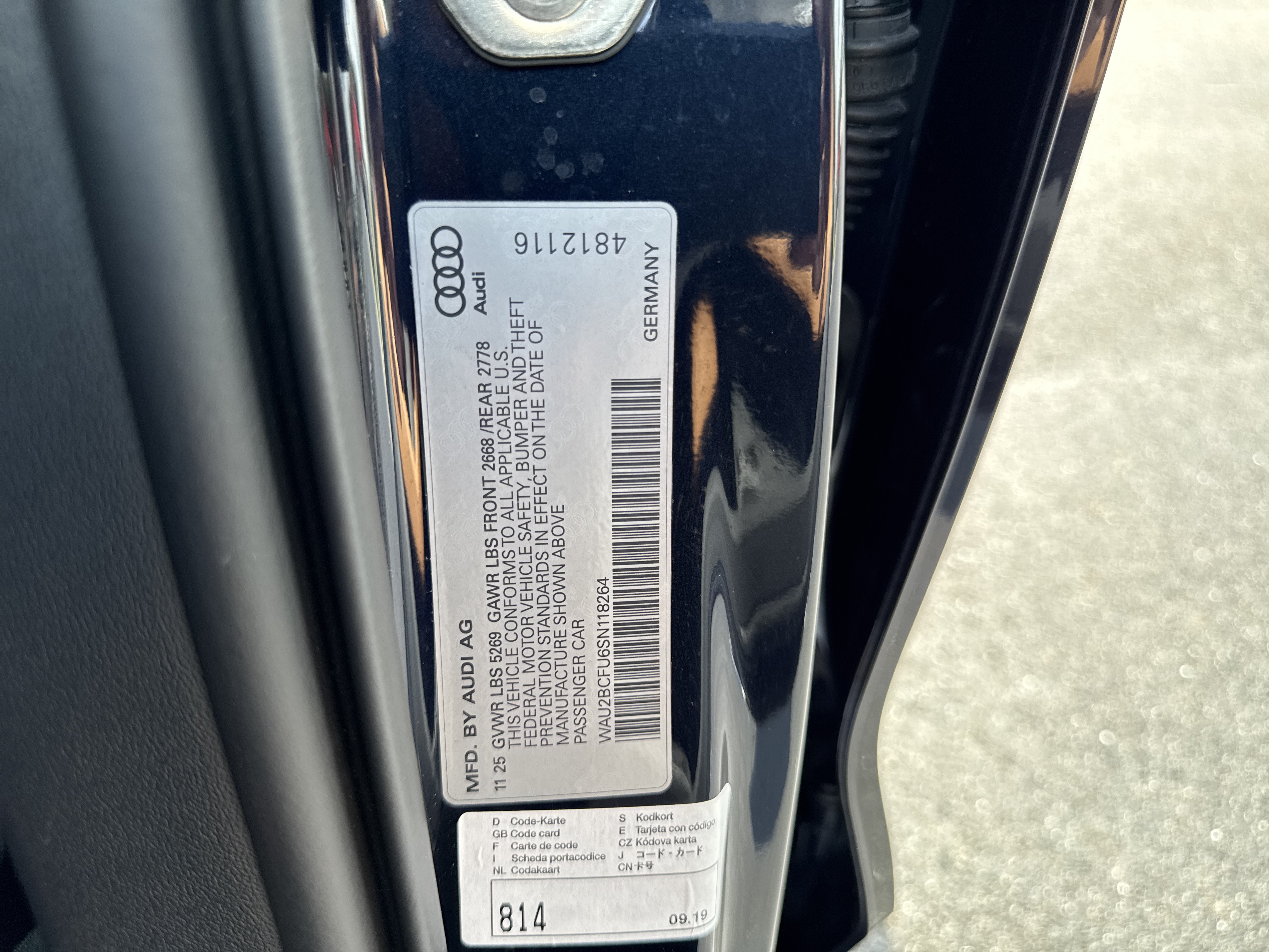 Certified 2025 Audi A5 2.0T Premium Plus w/ Premium Plus AWD/4WD image 36