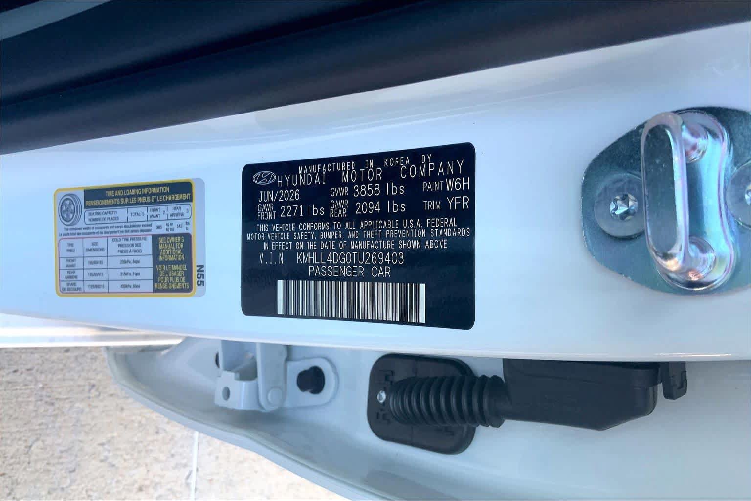 New 2026 Hyundai Elantra SE FWD image 19