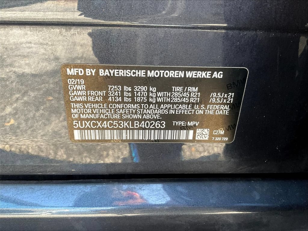 Used 2019 BMW X7 xDrive50i w/ M Sport Package AWD/4WD image 17