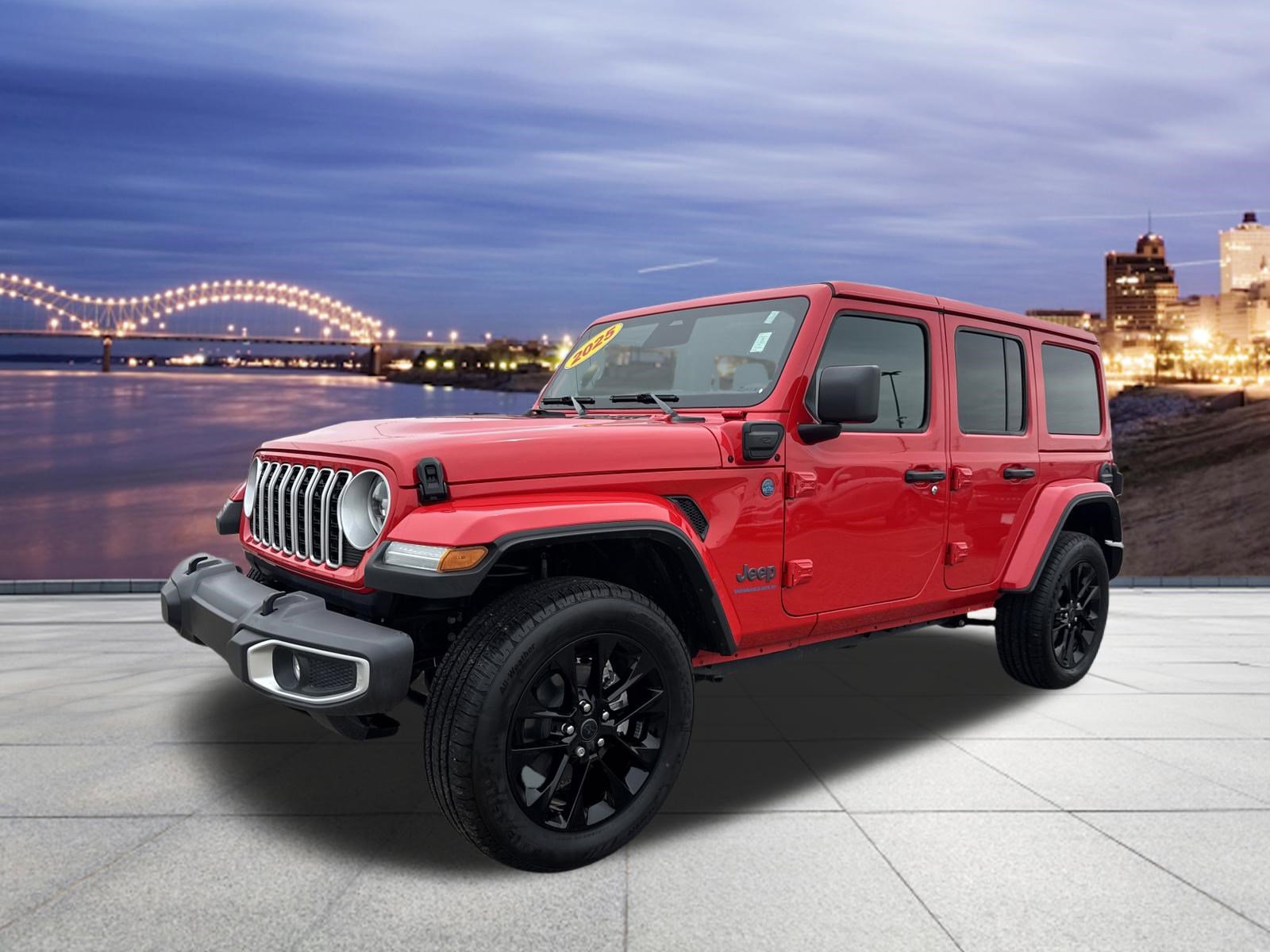 Used 2025 Jeep Wrangler Unlimited Sahara w/ Safety Group AWD/4WD image 1