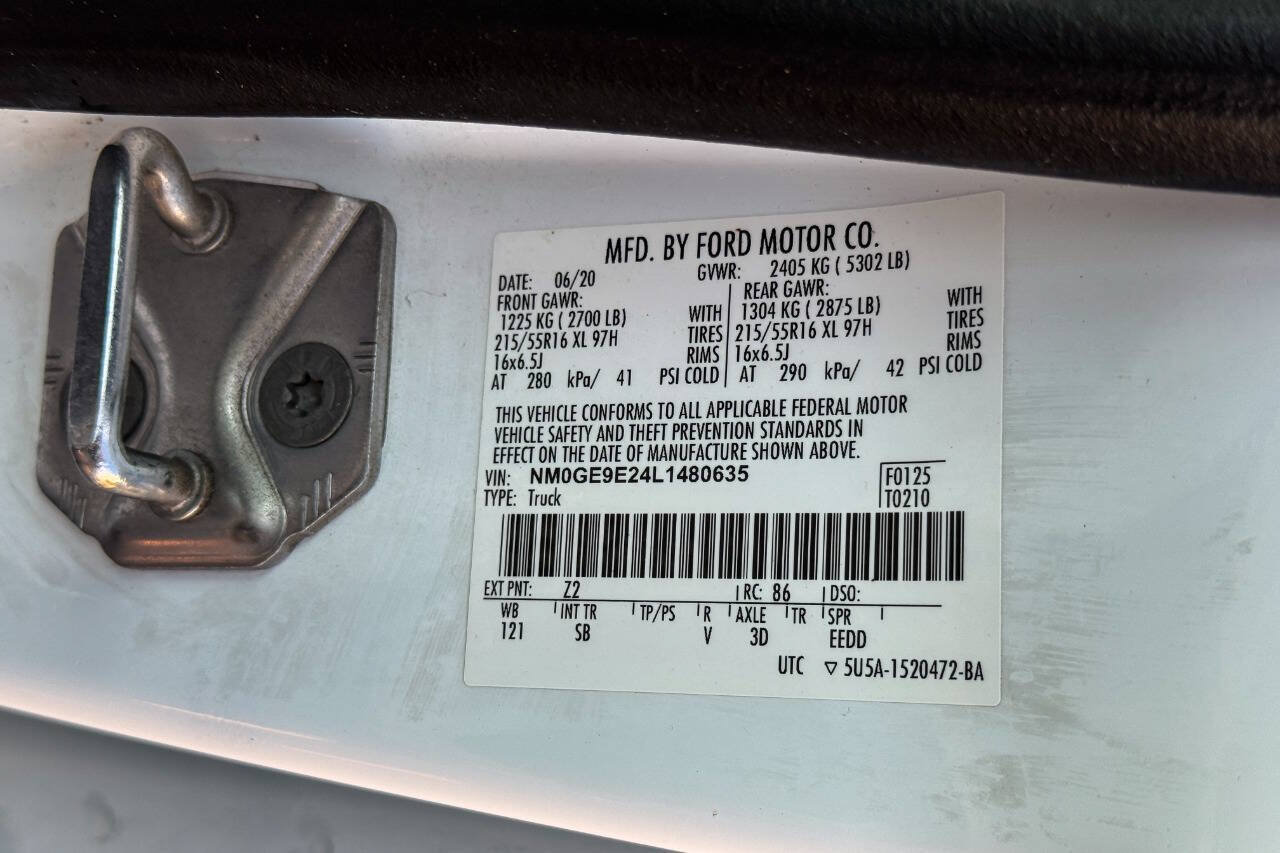 Used 2020 Ford Transit Connect XL FWD image 20