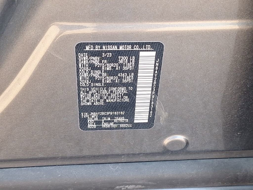 Used 2023 Nissan Armada SL image 18