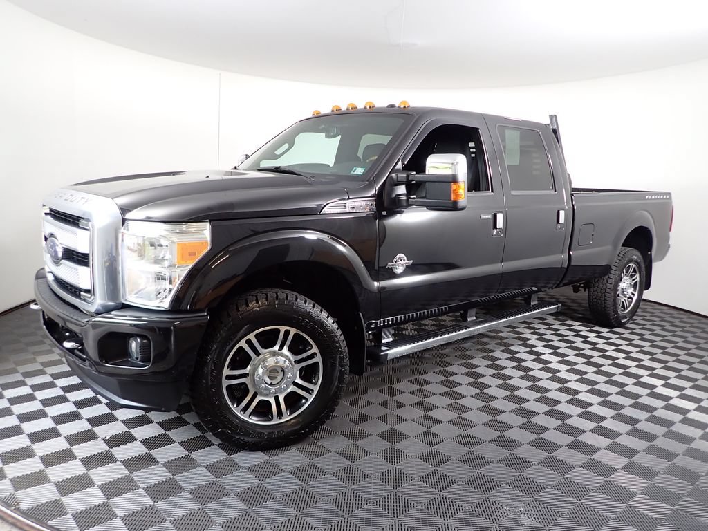 Used 2014 Ford F350 Platinum w/ Snow Plow Prep Package AWD/4WD image 13