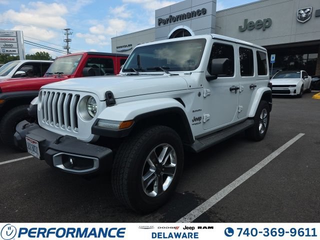 Used 2020 Jeep Wrangler Unlimited Sahara AWD/4WD image 1