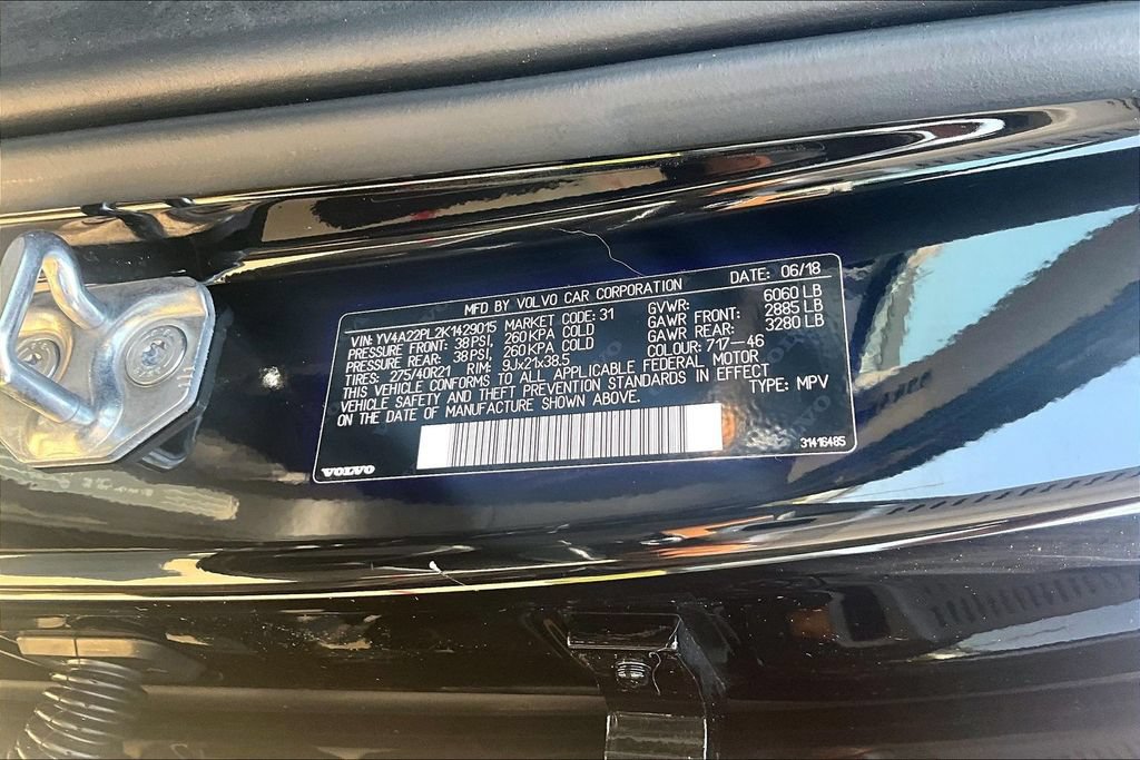 Used 2019 Volvo XC90 T6 Inscription w/ Luxury Package AWD/4WD image 40