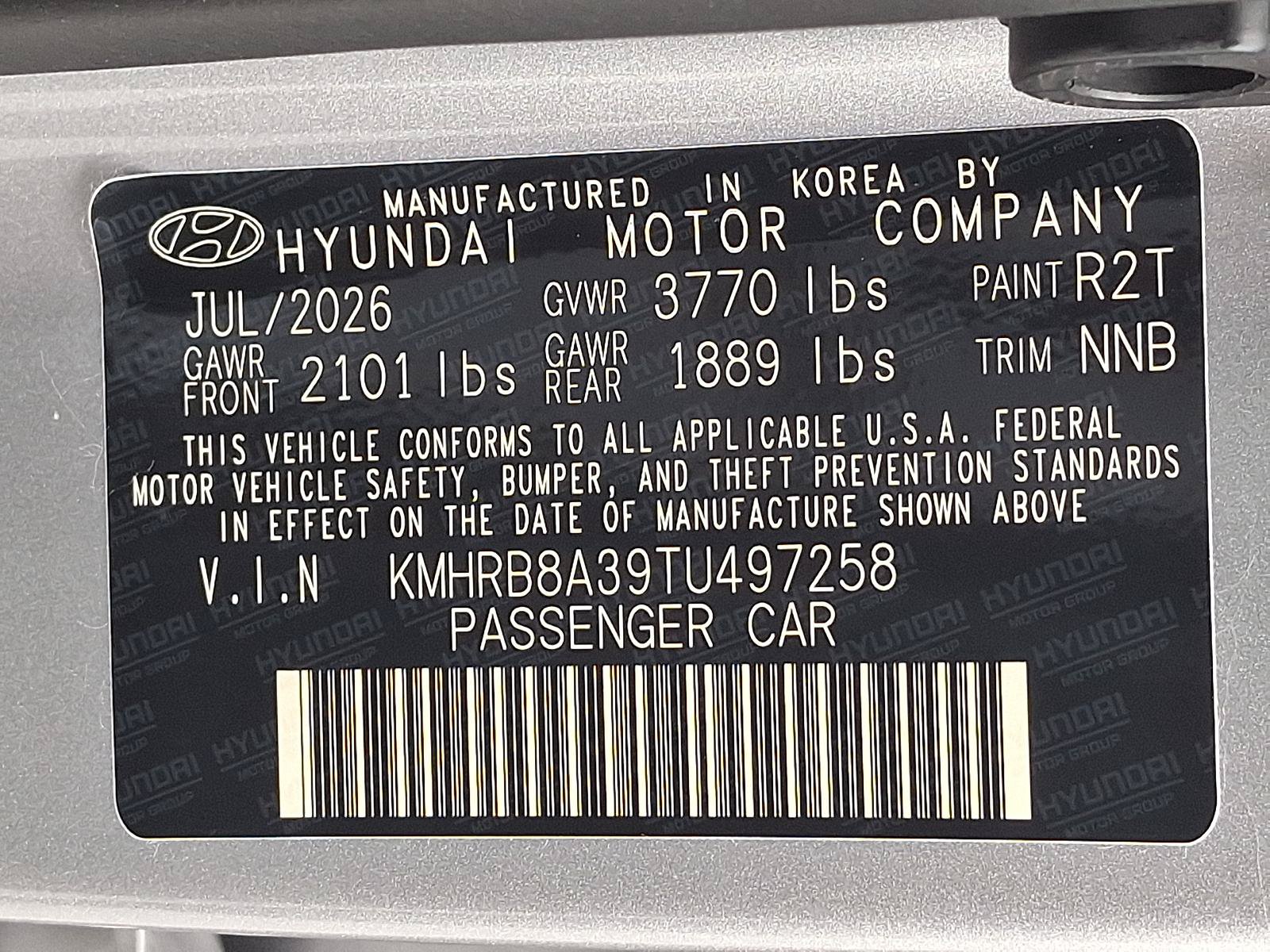 New 2026 Hyundai Venue SE FWD image 15