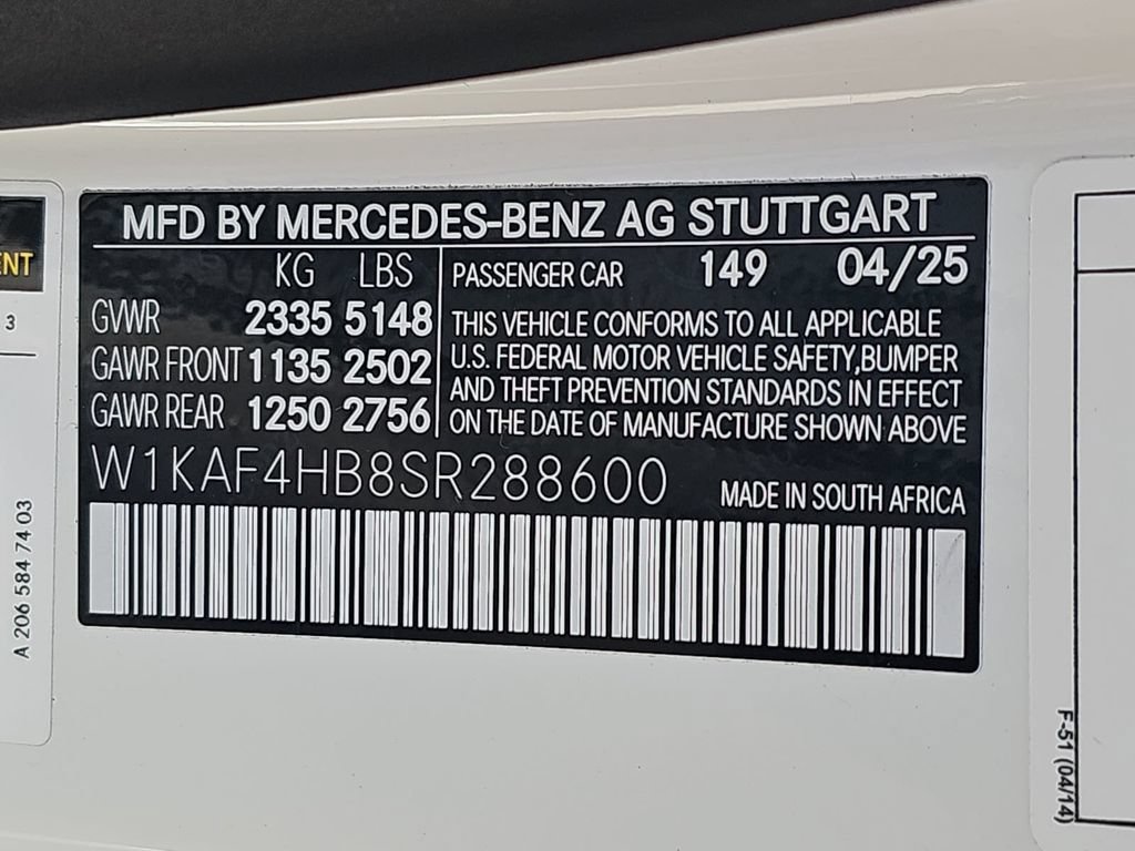 Used 2025 Mercedes-Benz C 300 4MATIC Sedan image 42
