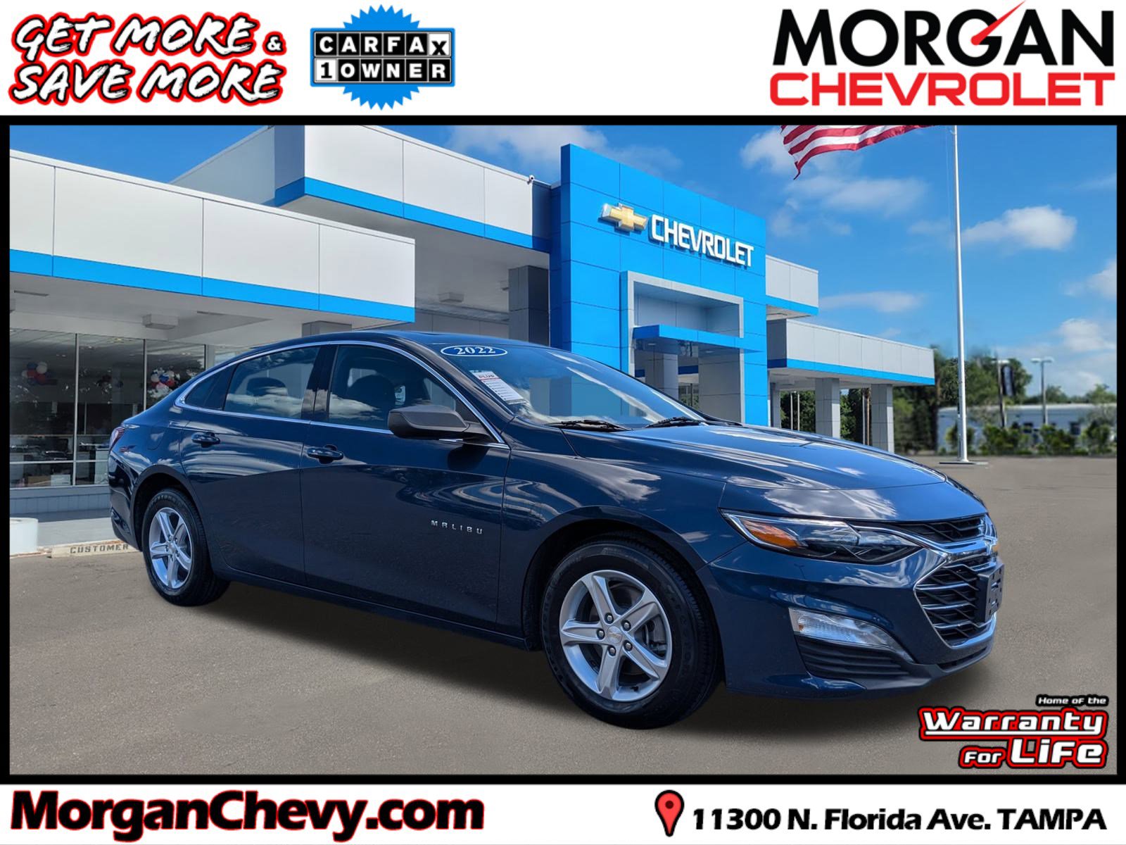 Certified 2022 Chevrolet Malibu LT