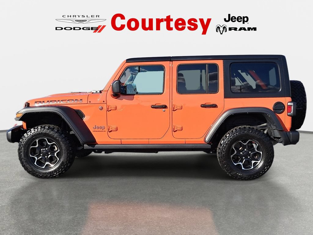 Certified 2023 Jeep Wrangler Unlimited Rubicon w/ Cold Weather Group AWD/4WD image 7
