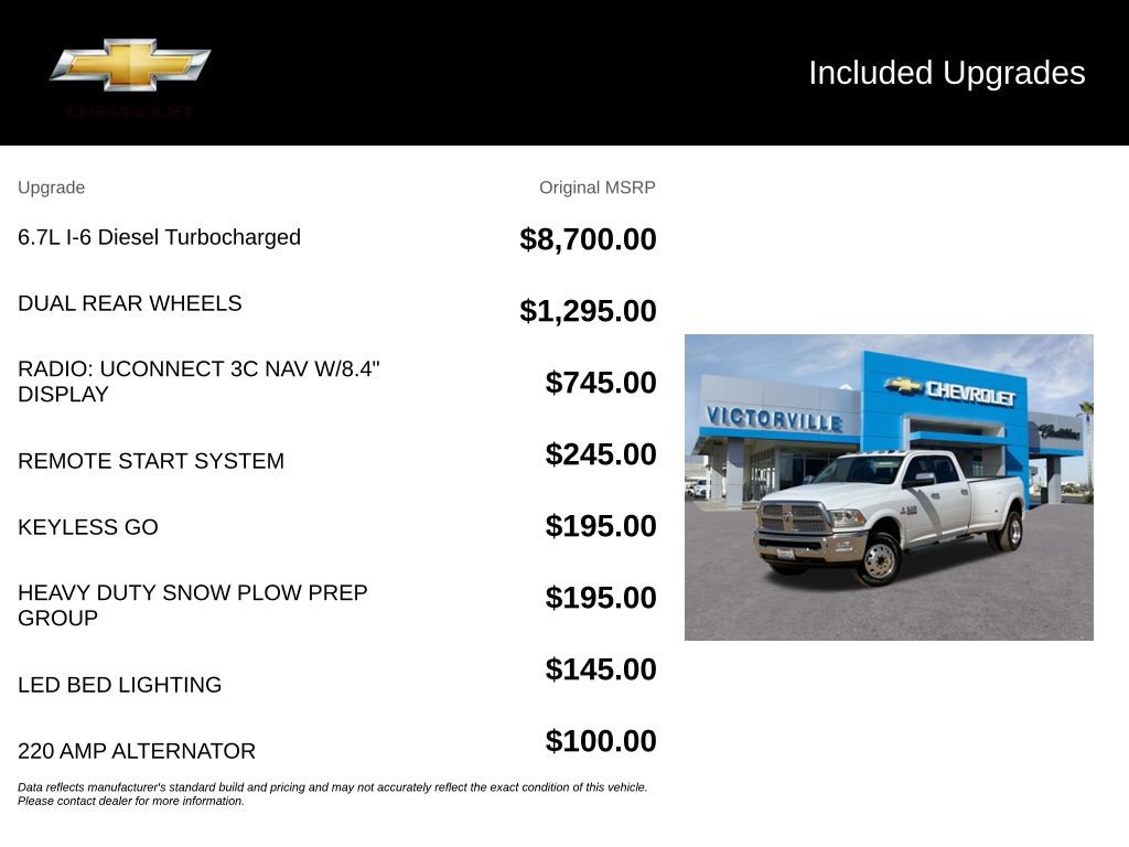 Used 2017 RAM 3500 Laramie AWD/4WD image 5