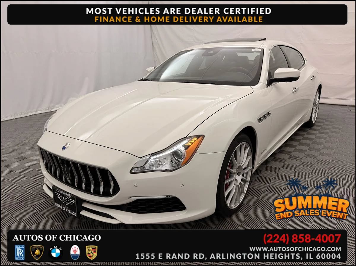 Used 2017 Maserati Quattroporte S GranLusso Q4