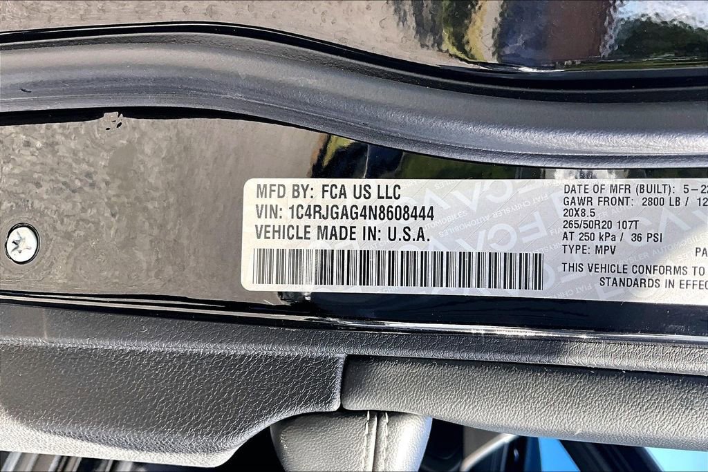 Used 2022 Jeep Grand Cherokee Altitude RWD image 16