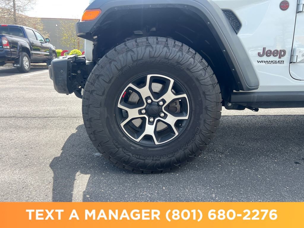 Used 2022 Jeep Wrangler Unlimited Rubicon w/ Steel Bumper Group AWD/4WD image 25