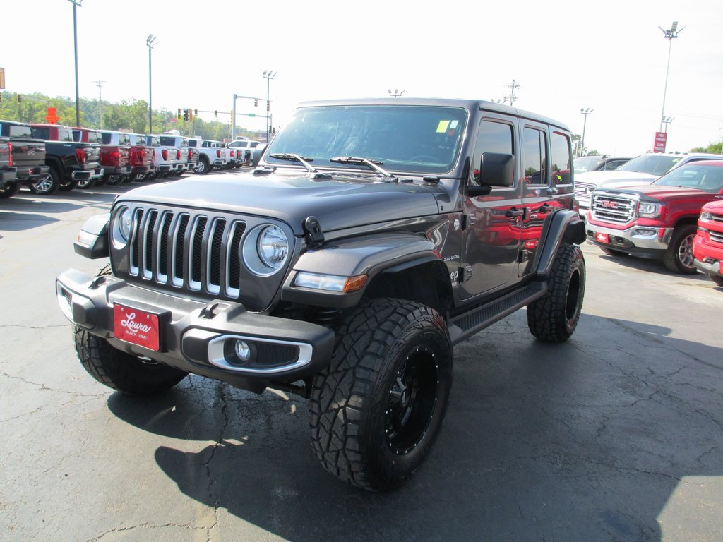 Used 2021 Jeep Wrangler Unlimited Sahara w/ Uconnect 4C Nav & Sound Group image 7