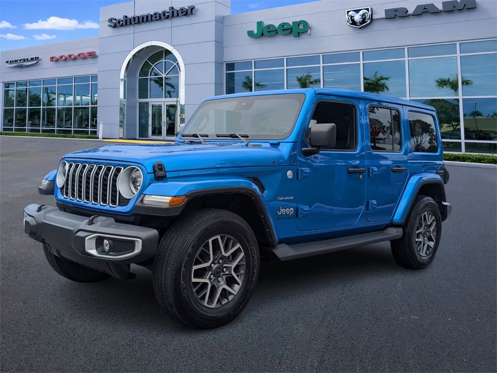 Certified 2024 Jeep Wrangler Sahara w/ Technology Group image 3