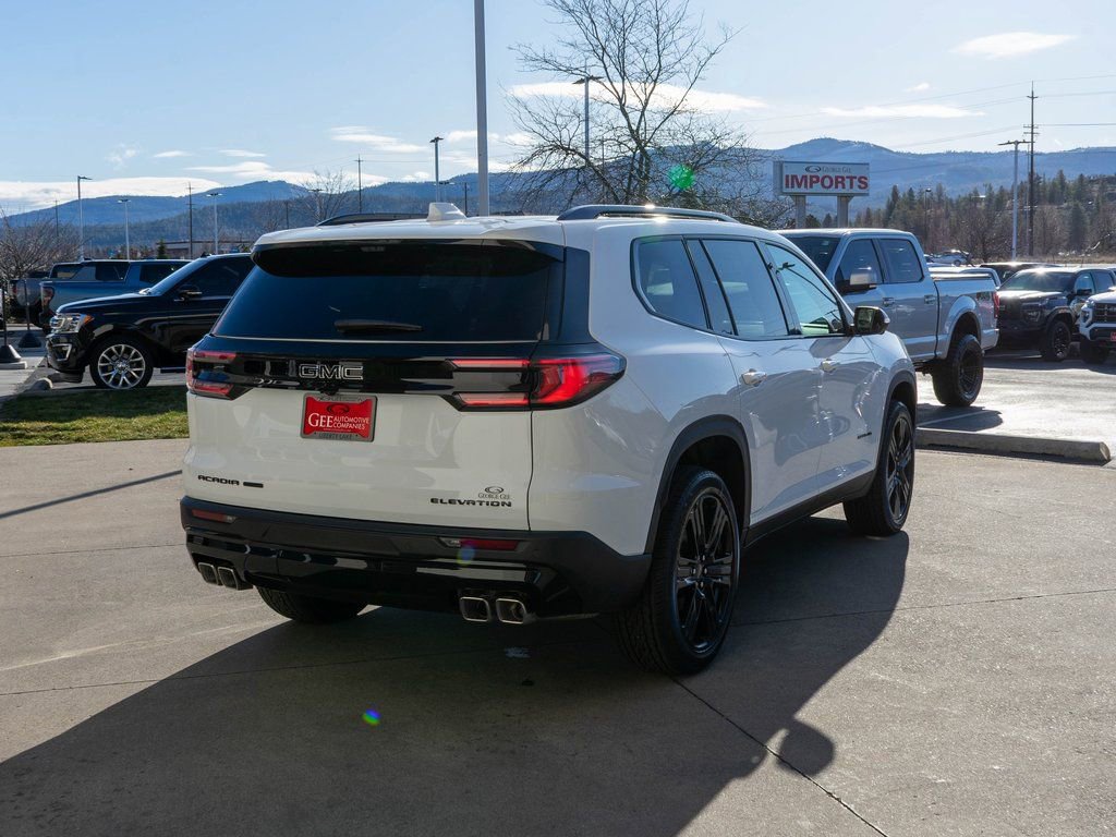 New 2026 GMC Acadia Elevation w/ Black Edition image 7