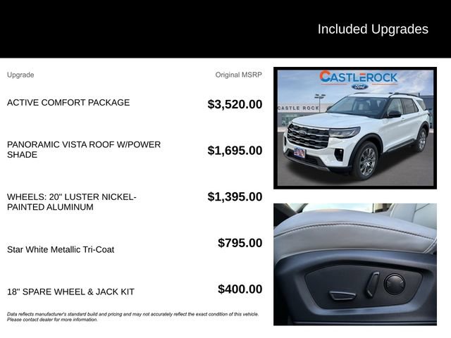 New 2025 Ford Explorer Active w/ Active Comfort Package image 5