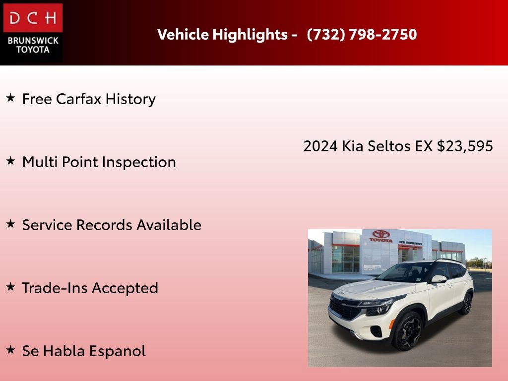 Used 2024 Kia Seltos EX image 4