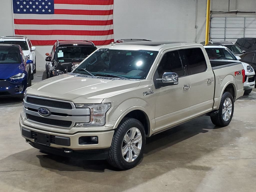Used 2018 Ford F150 Platinum w/ Equipment Group 701A Luxury AWD/4WD image 40