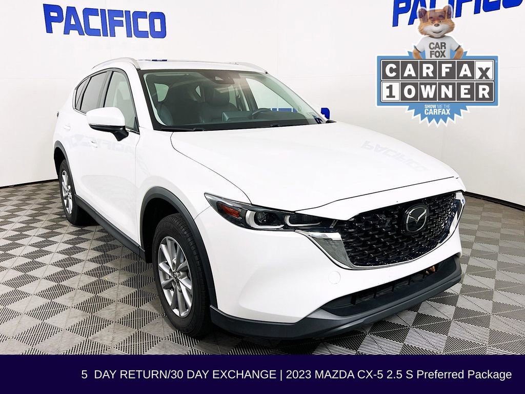 Used 2023 MAZDA CX-5 AWD 2.5 S w/ Preferred Package