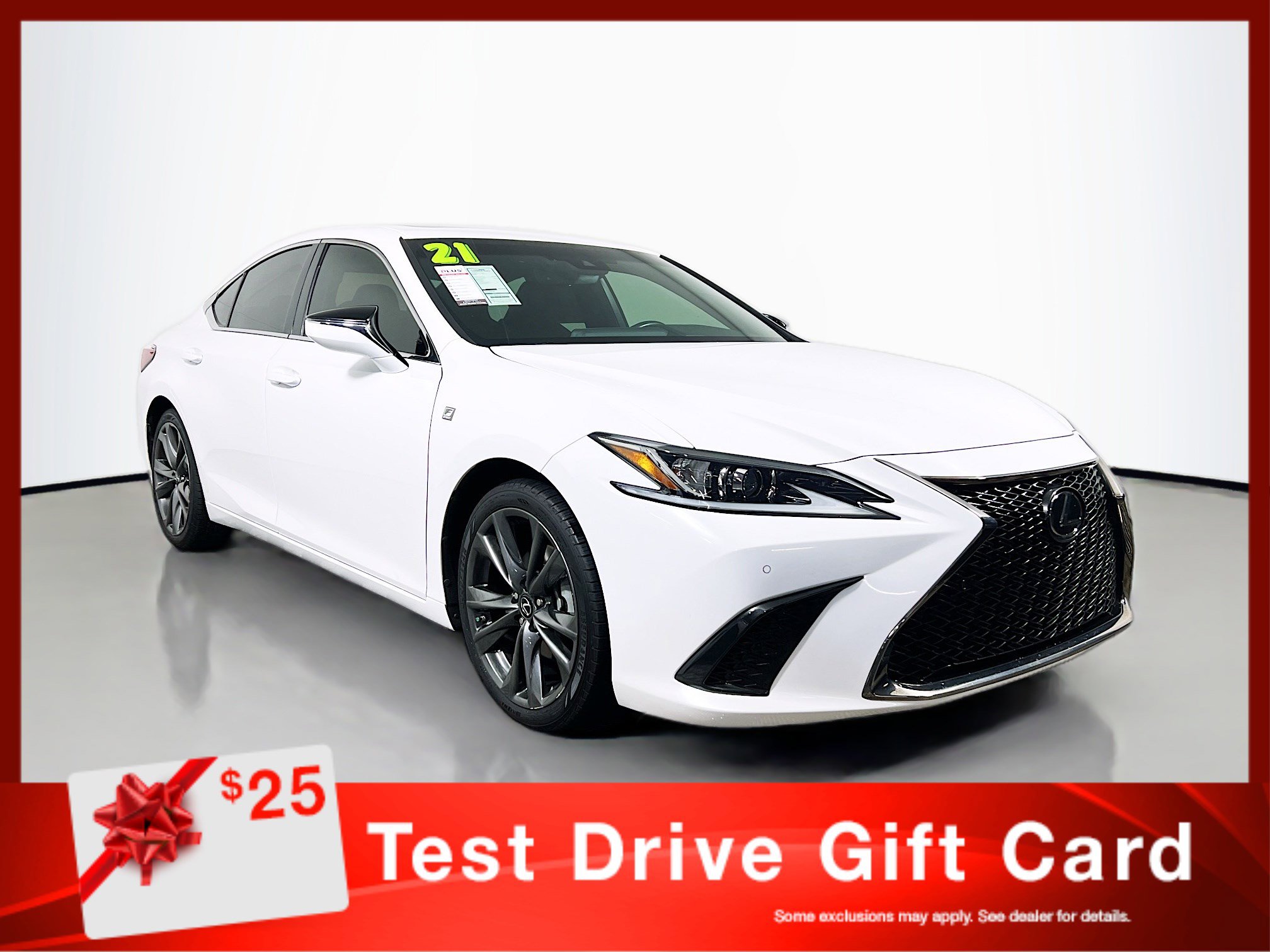 Used 2021 Lexus ES 350 F Sport w/ Accessory Package 2