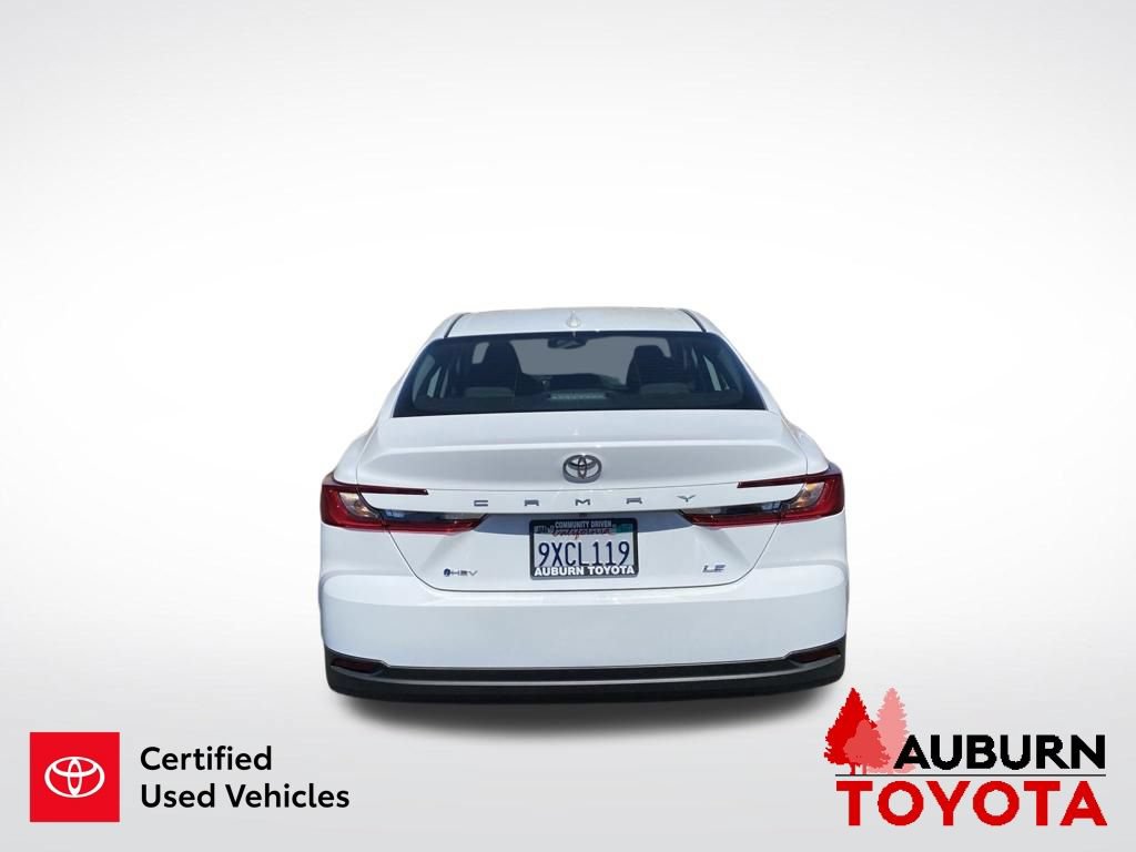 Certified 2026 Toyota Camry LE FWD image 7