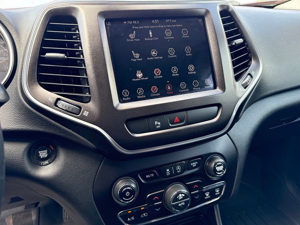 Used 2019 Jeep Cherokee Trailhawk w/ Cold Weather Group AWD/4WD image 35